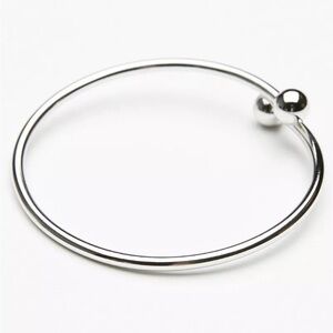 NEW Free People Orbit Metal Cuff Bangle Bracelet Biko Silver
